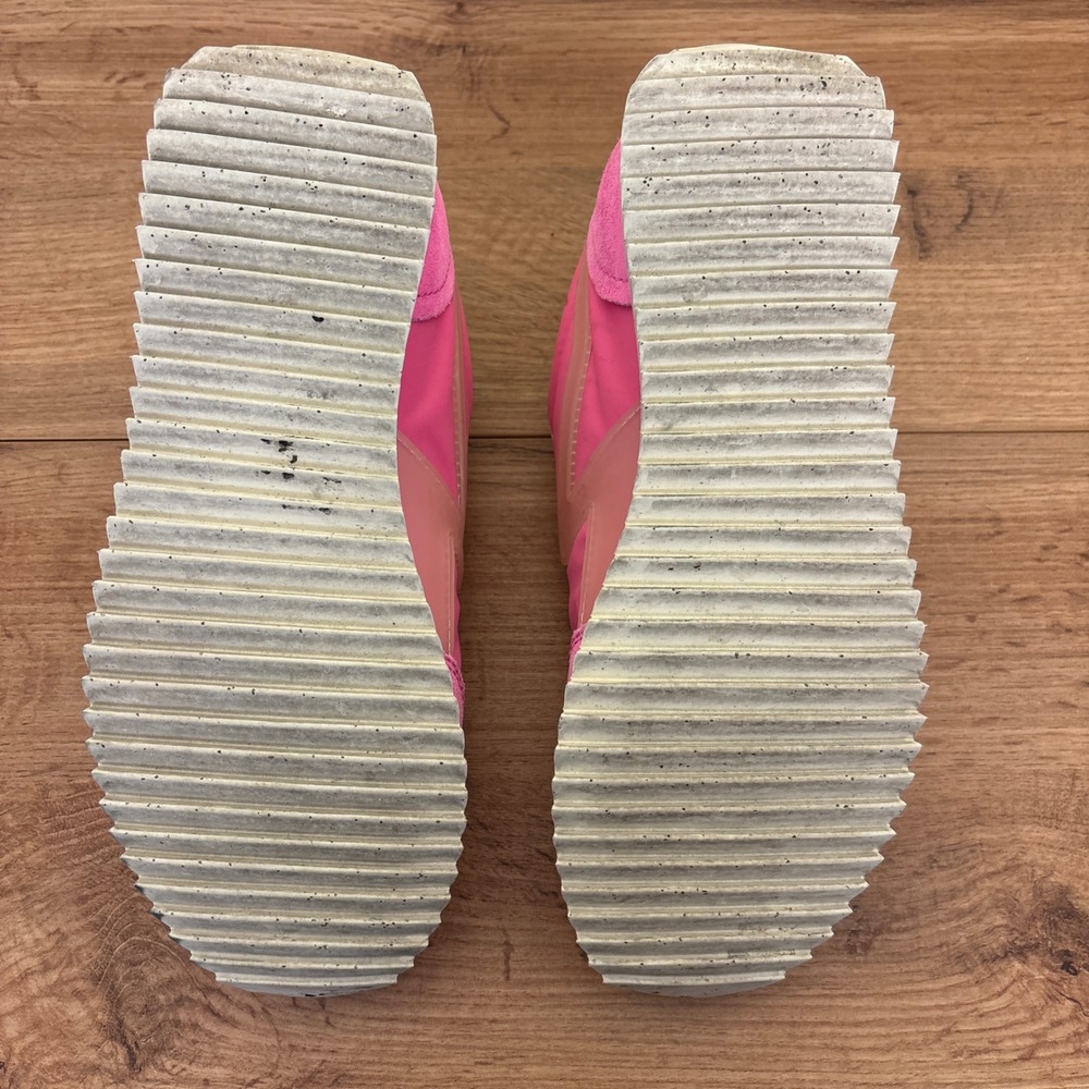 RAG & BONE Retro Runner Lace Up Low Top Sneaker Neon Pink Women Size 38.5 Sporty - Picture 12 of 12